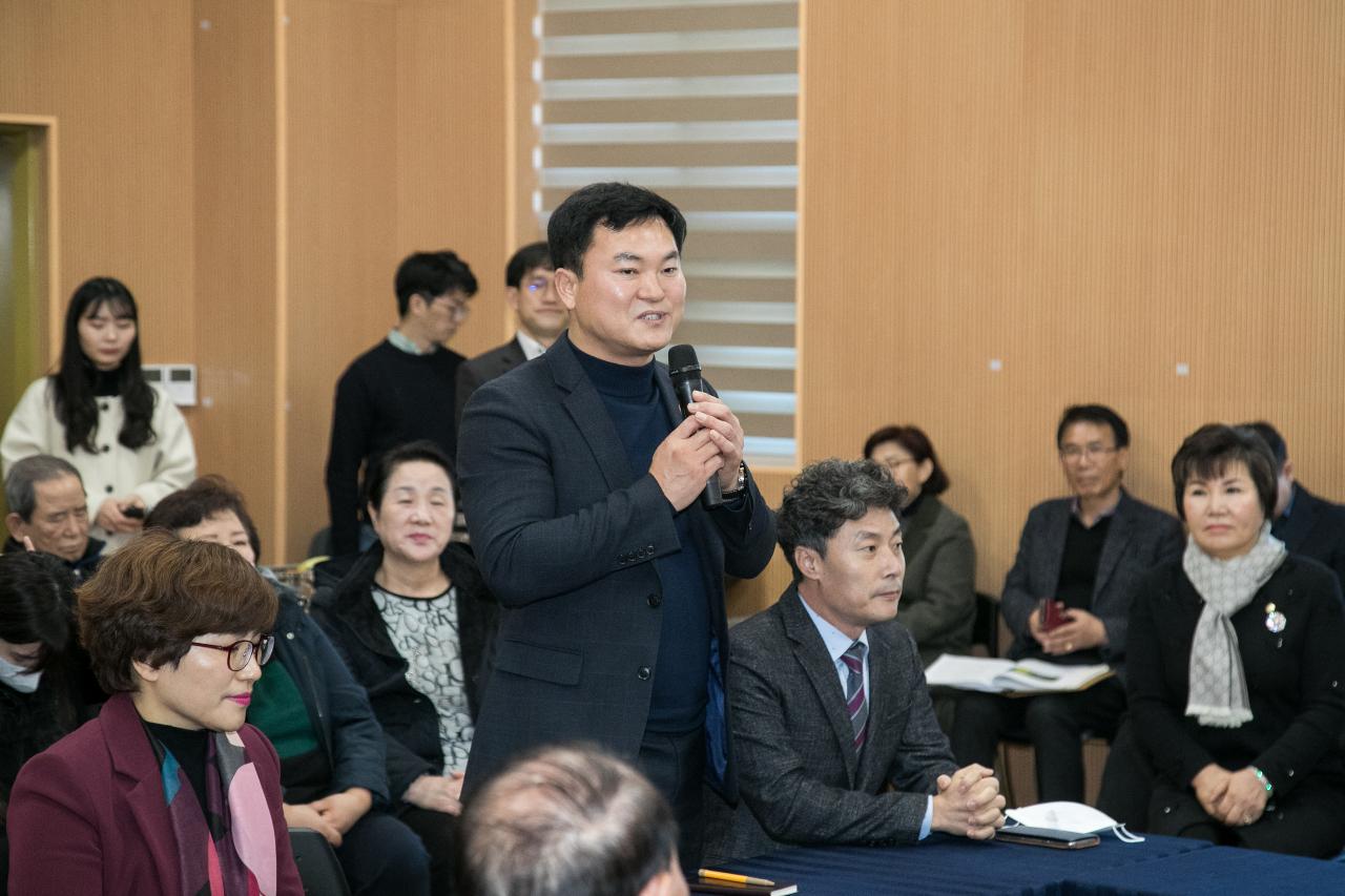 신풍동 주민과의 신년대화