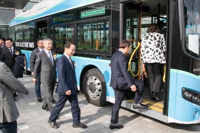 전북 군산형 일자리 전기차 클러스터 조성 기공식