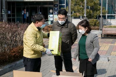 신종 코로나바이러스 대비 소독기 배부