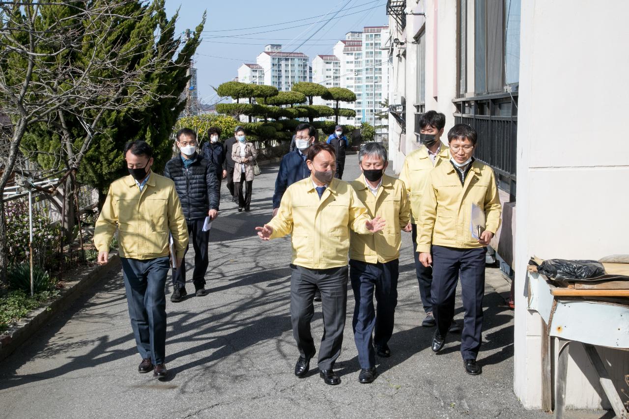 재해우려 및 자연재난대비 현장점검