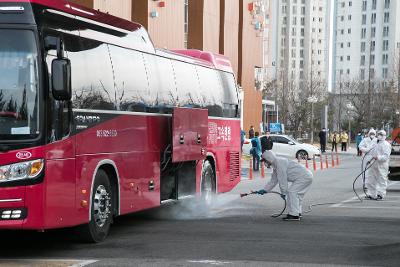 코로나19 확진자 군산의료원 입원