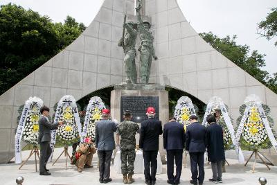 해병대 최초전투 전승기념 및 추모행사