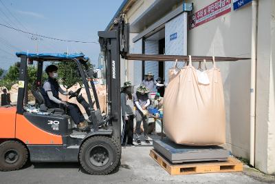 옥구농협 20년산 귀리수매 현장방문