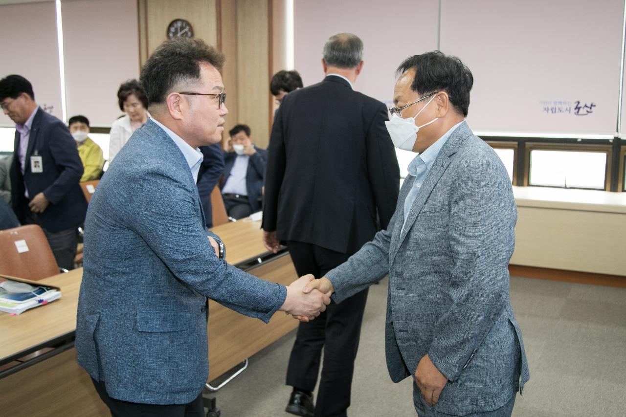 신현승 부시장 간부공무원 상견례