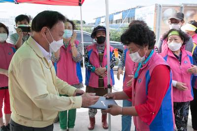 여성농업인 영농폐자재 공동수거 격려방문