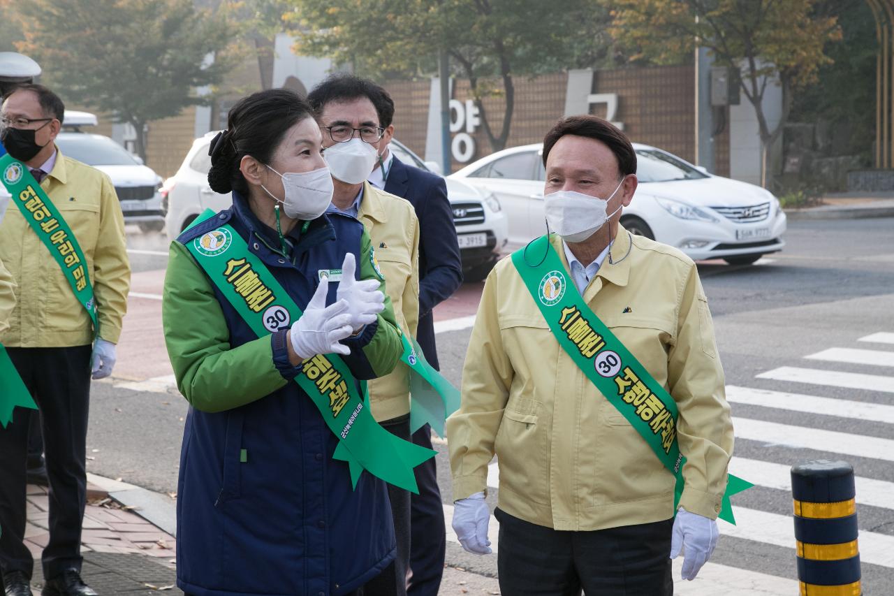 어린이교통사고 제로운동 캠페인