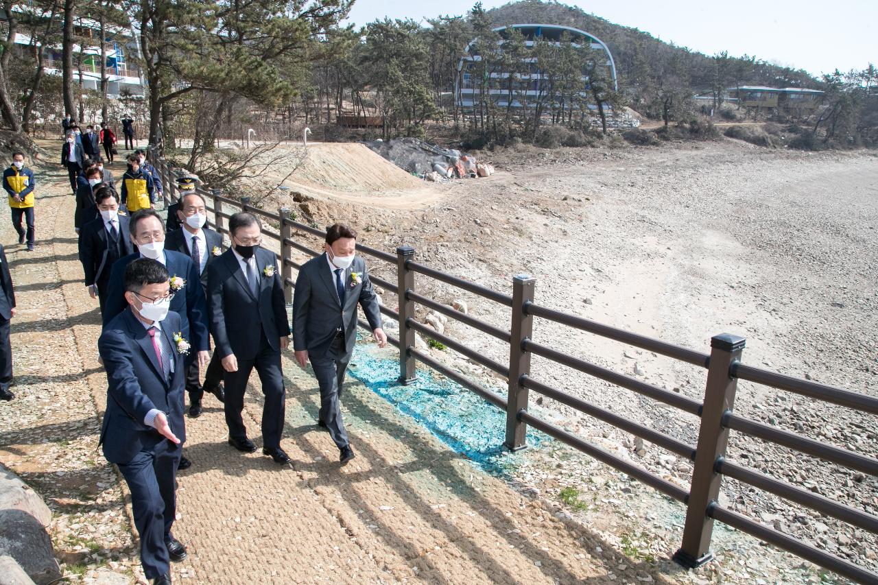 국립 신시도 자연휴양림 개장식