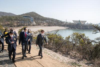 국립 신시도 자연휴양림 개장식