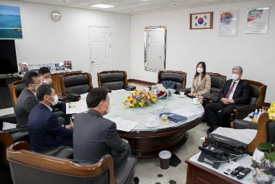 주광주 중국 총영사 면담