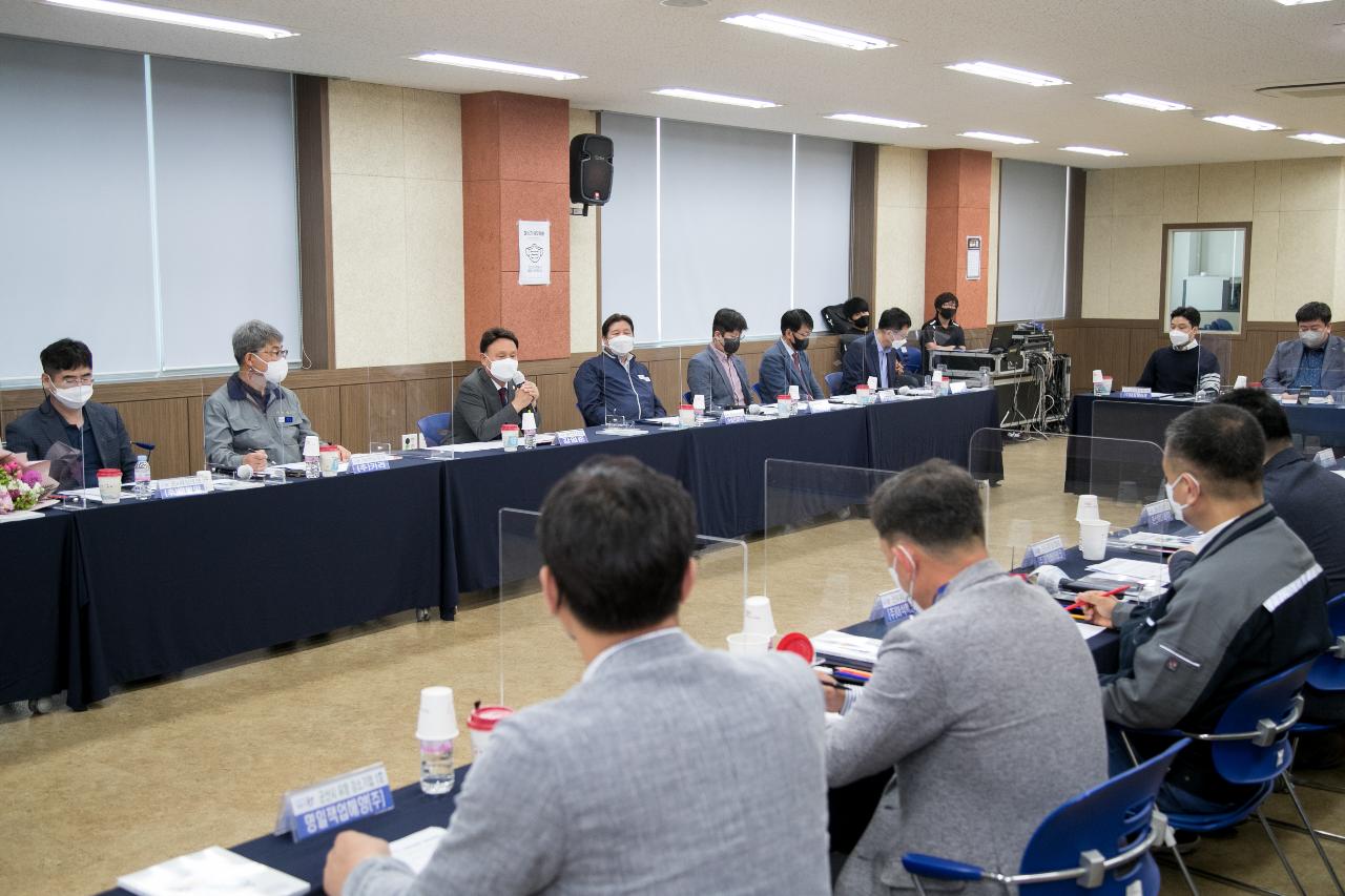 군산시 유망 강소기업 인증서 수여 및 간담회