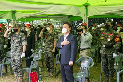 해병대 최초전투 전승기념 및 추모행사