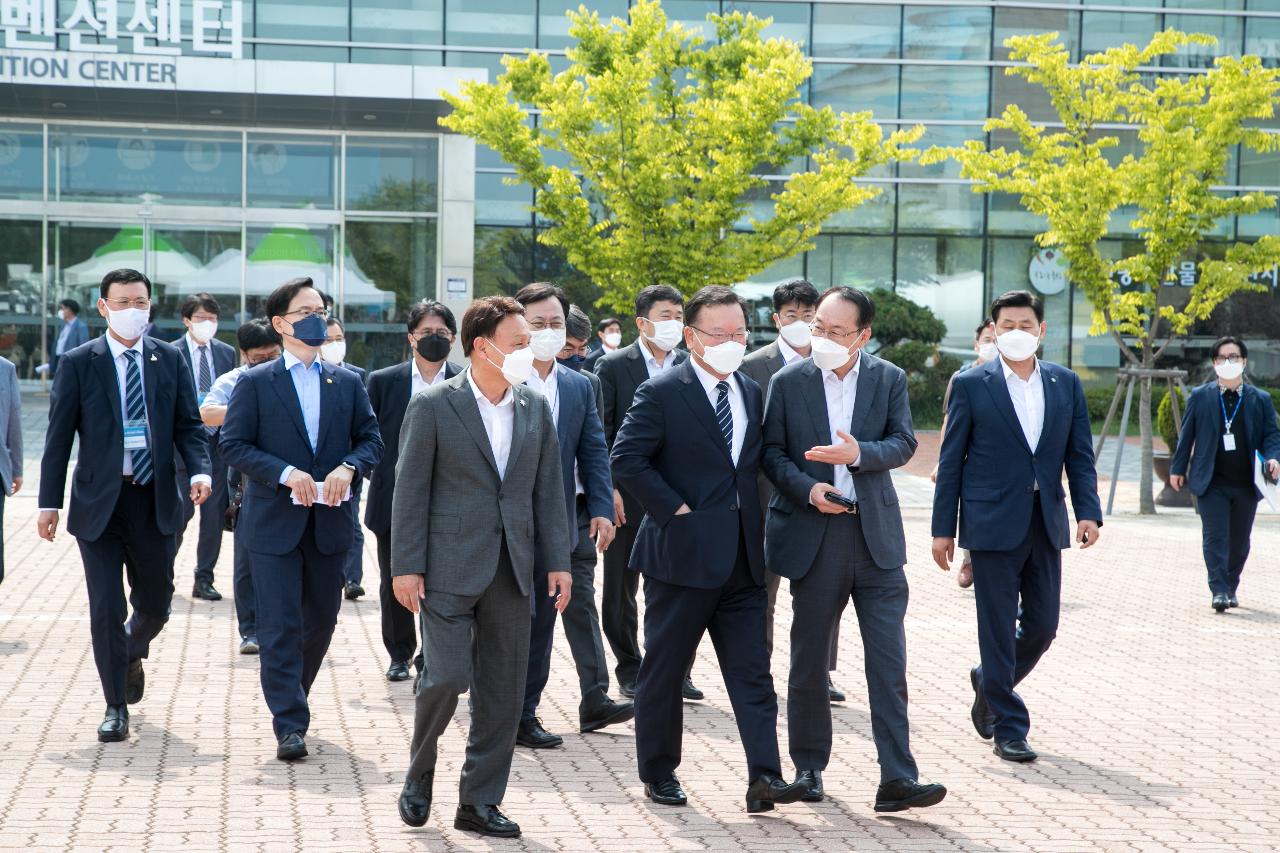 전북 친환경자동차 규제자유특구 현장방문(김부겸 국무총리)