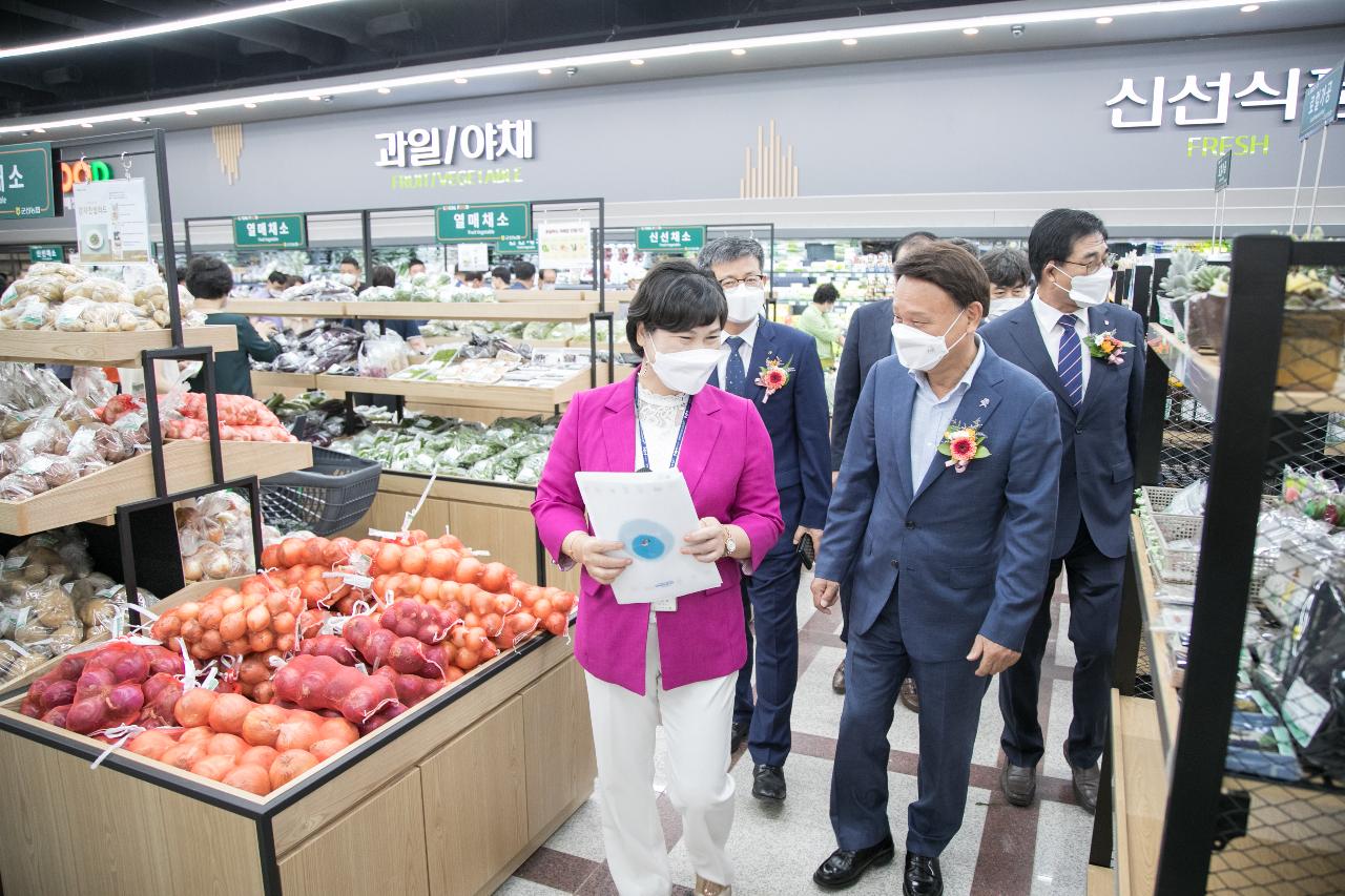 군산농협 로컬푸드직매장 개점식