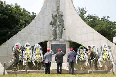 해병대 최초전투 전승기념 및 추모행사