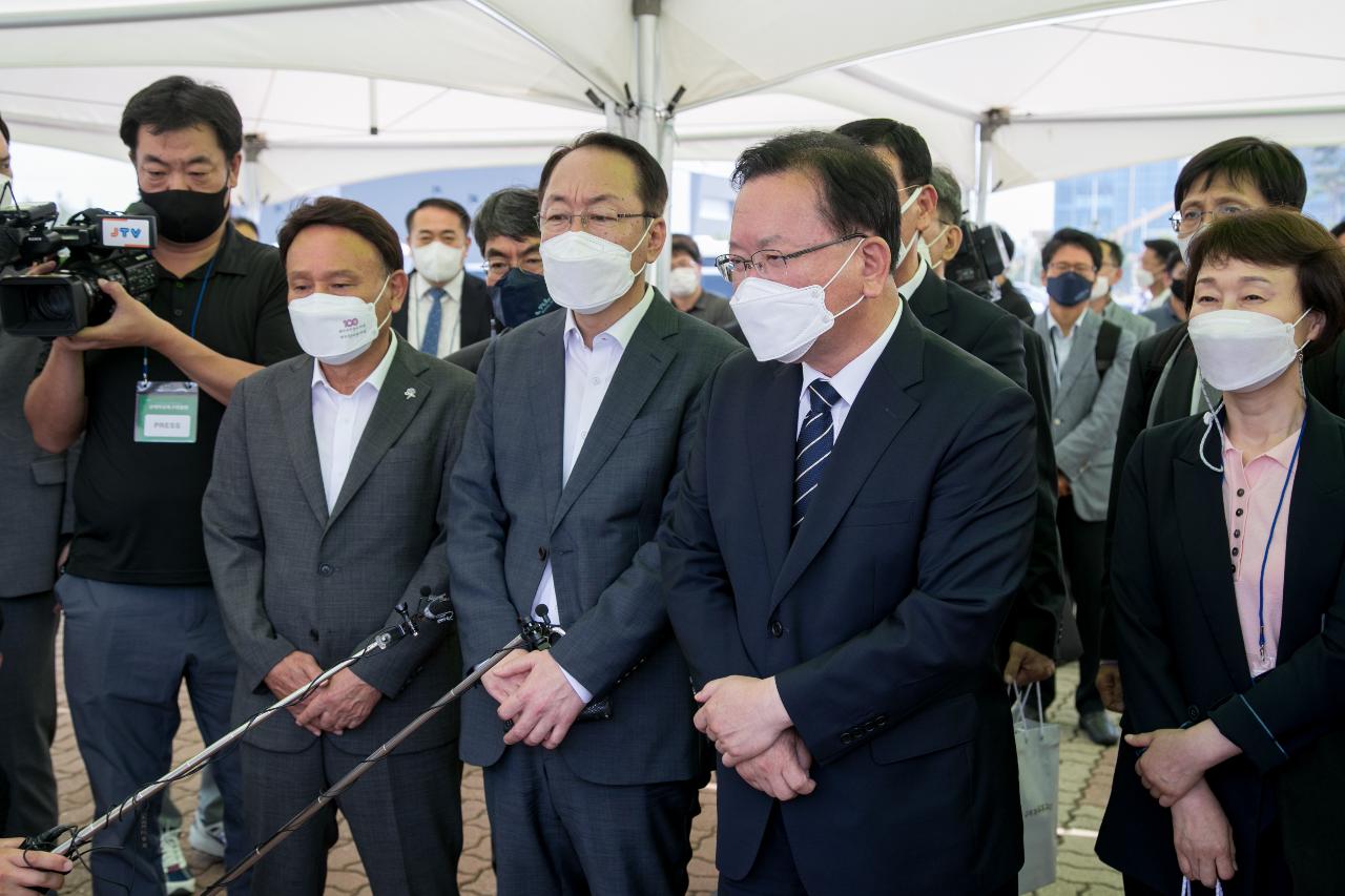 전북 친환경자동차 규제자유특구 현장방문(김부겸 국무총리)