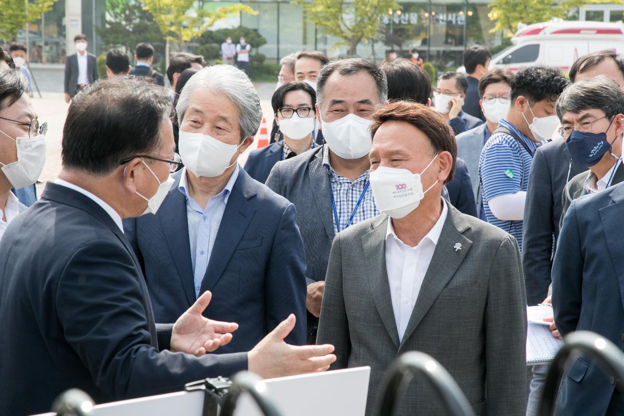 전북 친환경자동차 규제자유특구 현장방문(김부겸 국무총리)