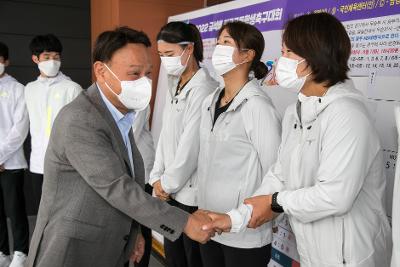 금석배 전국고등학교축구대회 시상식