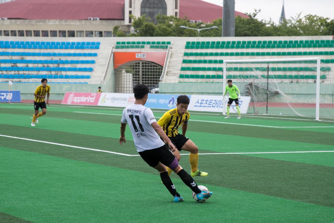 금석배 전국고등학교축구대회 시상식