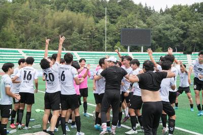 금석배 전국고등학교축구대회 시상식