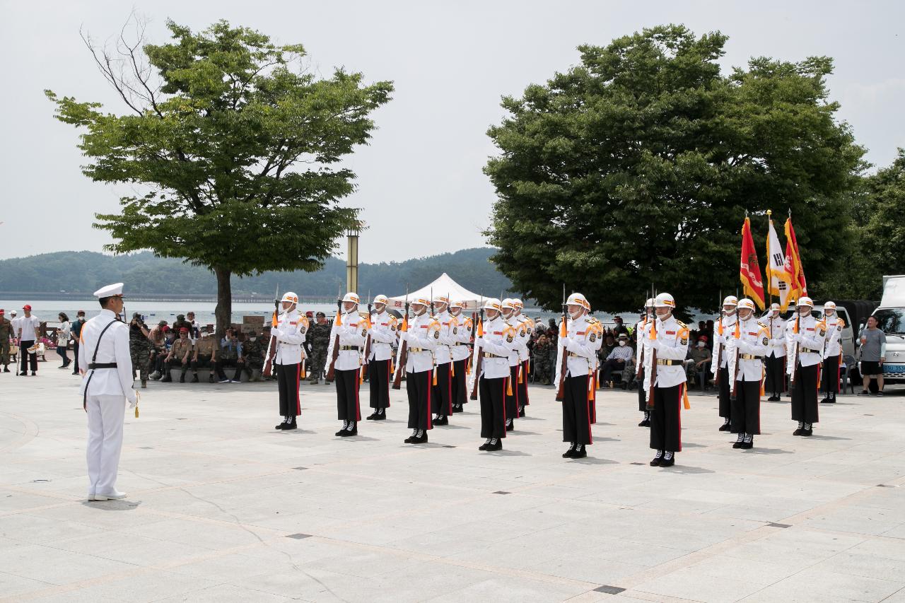 해병대 최초전투 군산.장항.이리지구 전승행사