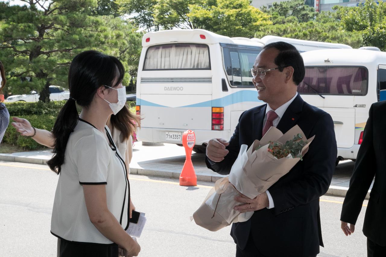 군산-붕따우 우호도시 체결식