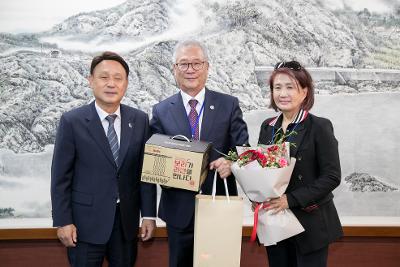 미주지역 한인회장단 군산 예방 간담회