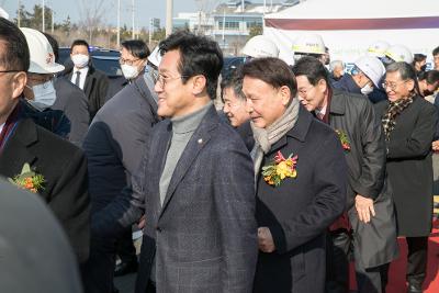 새만금 남북도로(1단계) 개통식