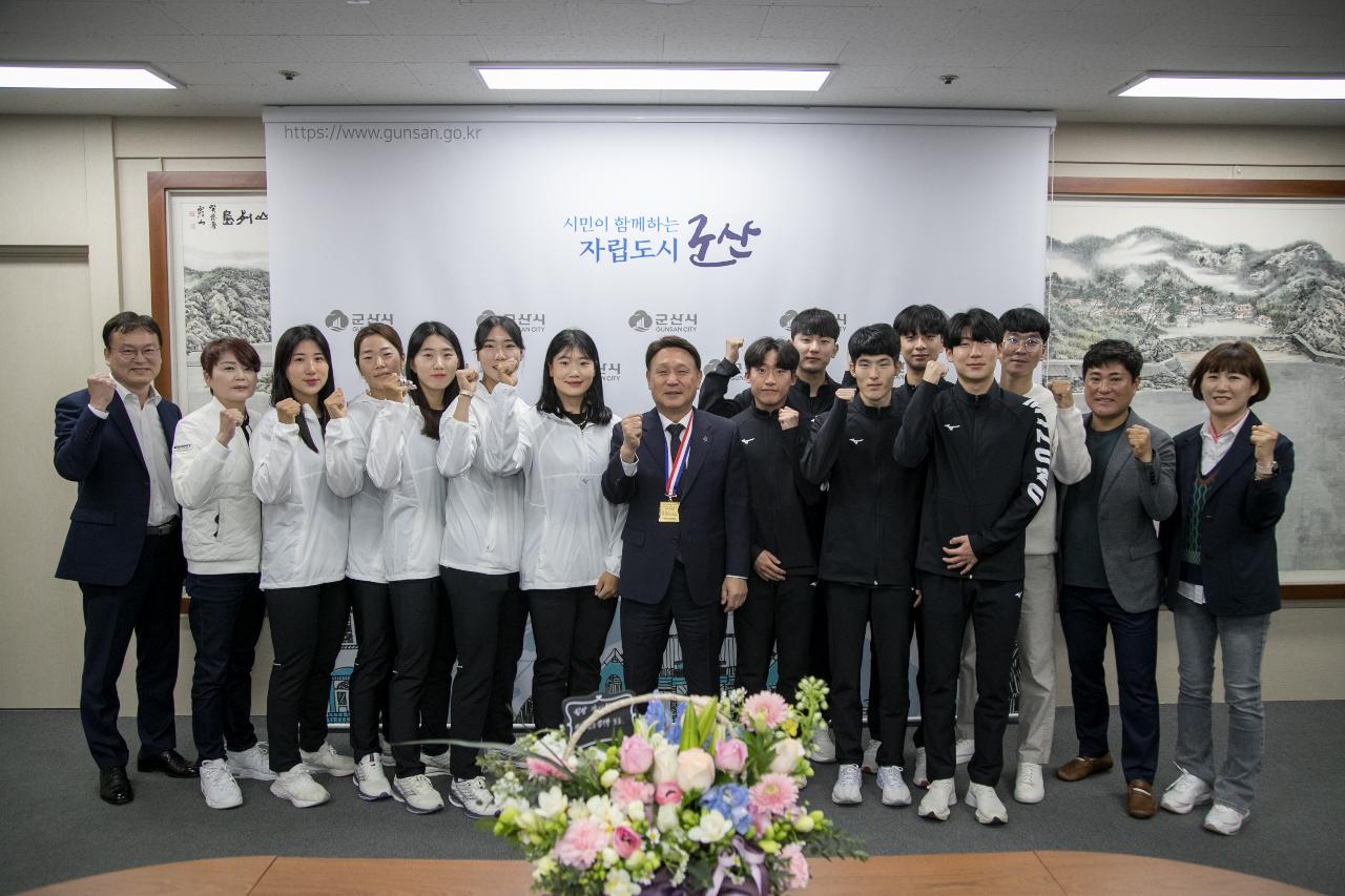 군산시청 직장운동경기부 간담회