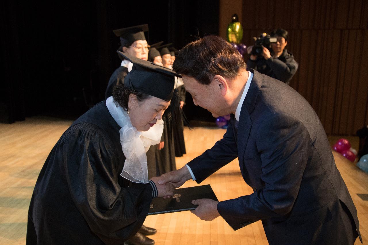 제7회 군산시 늘푸른학교 졸업식