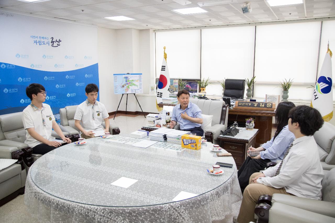 한들고등학교 학생 인터뷰