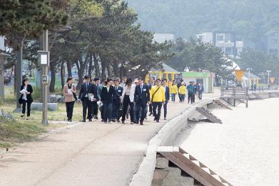 선유도 고교생납북자 송환기념비 제막식