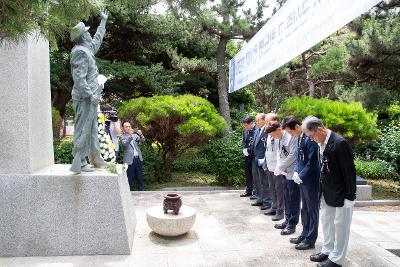 제74주기 군산중.고등학교 6.25학도병 전사자 추모제