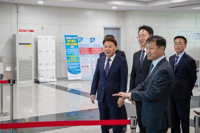 군산항 국제여객터미널 준공식