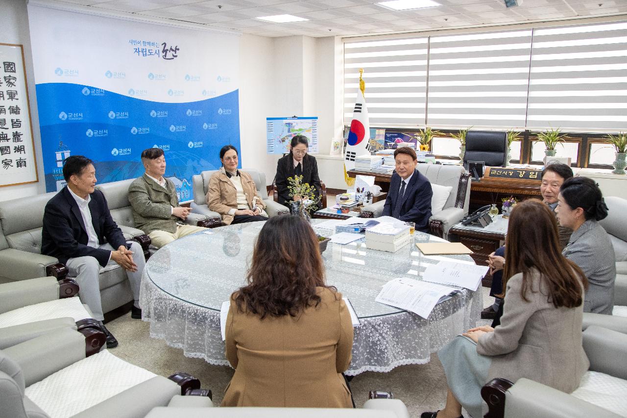 이탈리아-한국 친선협회 이사 면담