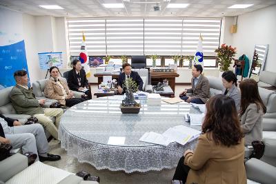 이탈리아-한국 친선협회 이사 면담