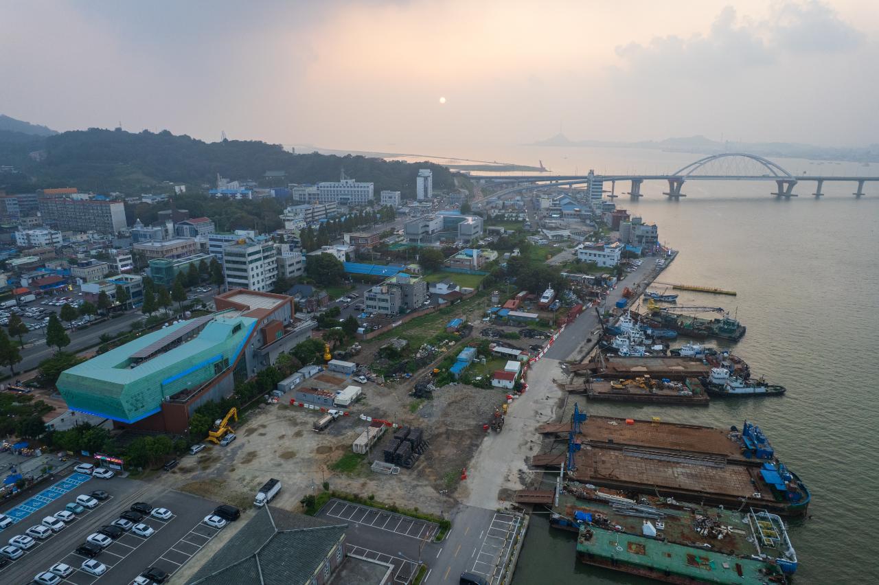 야행 드론사진