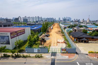 바람길숲 드론사진
