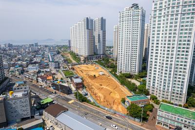 바람길숲 드론사진