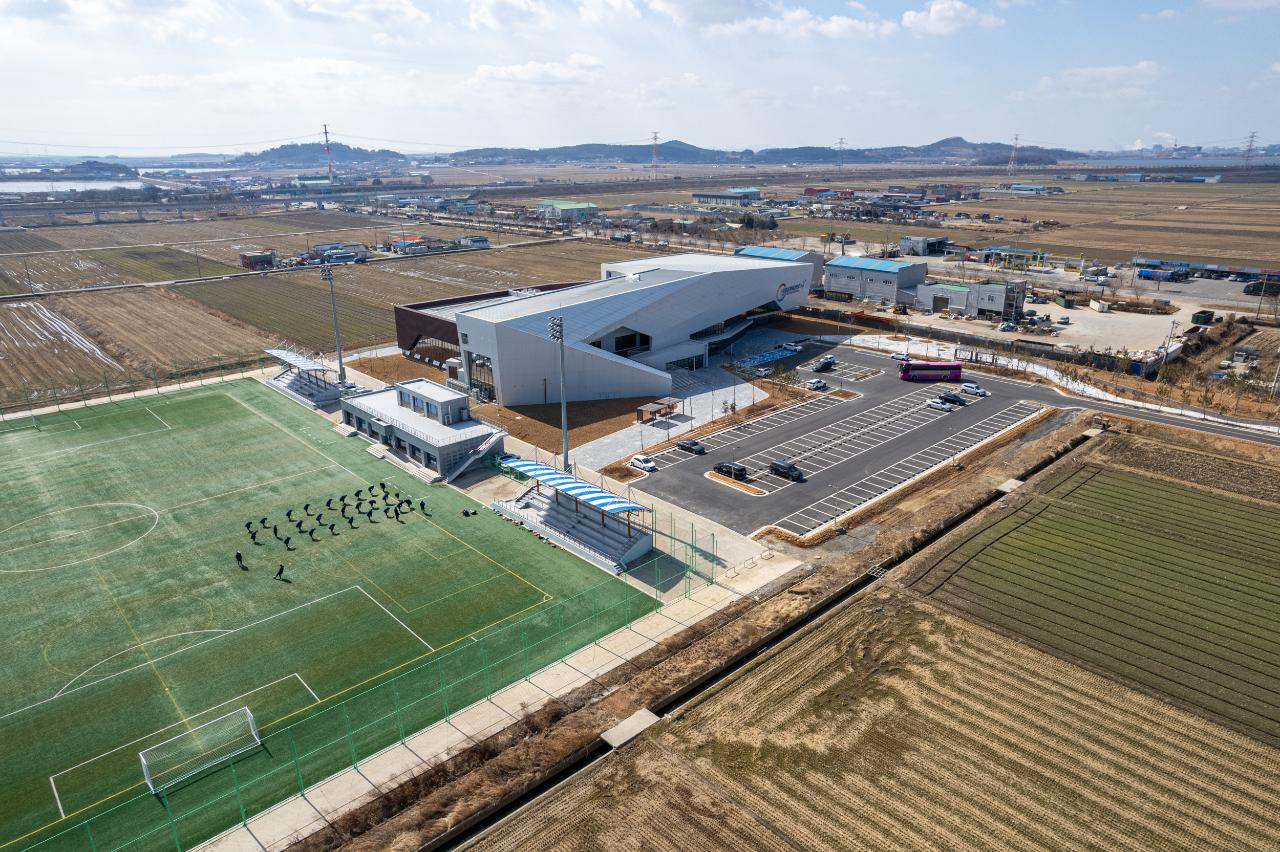 서군산복합체육센터 드론사진