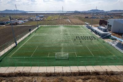 서군산복합체육센터 드론사진