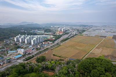 전북대병원예정지 드론사진