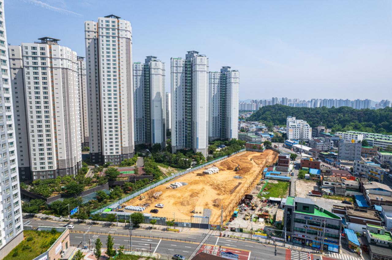 바람길숲 드론사진