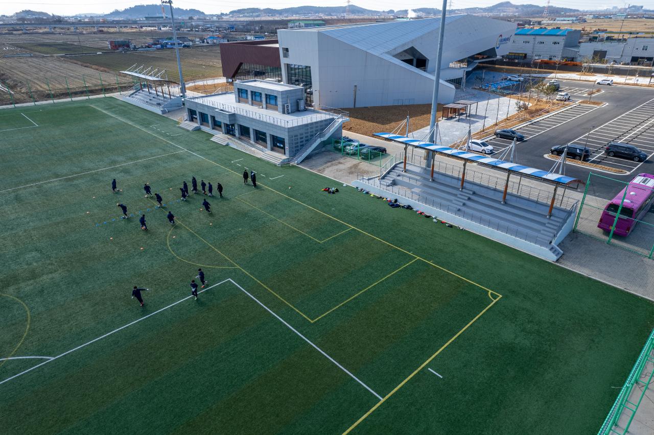 서군산복합체육센터 드론사진