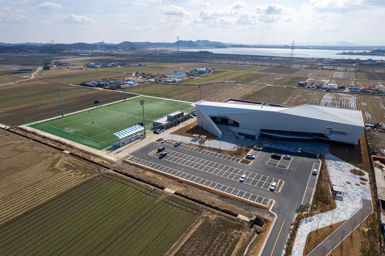 서군산복합체육센터 드론사진