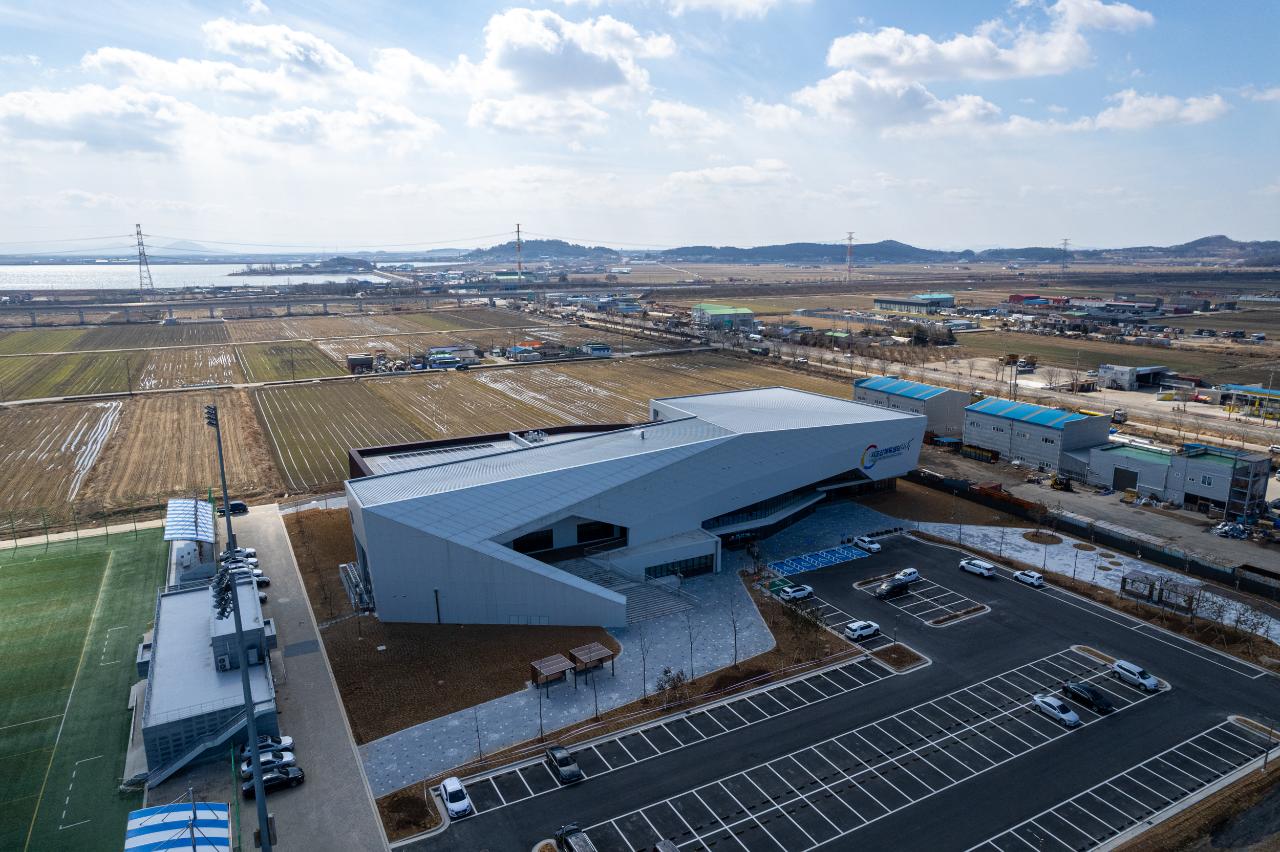 서군산복합체육센터 드론사진