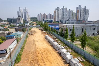 바람길숲 드론사진