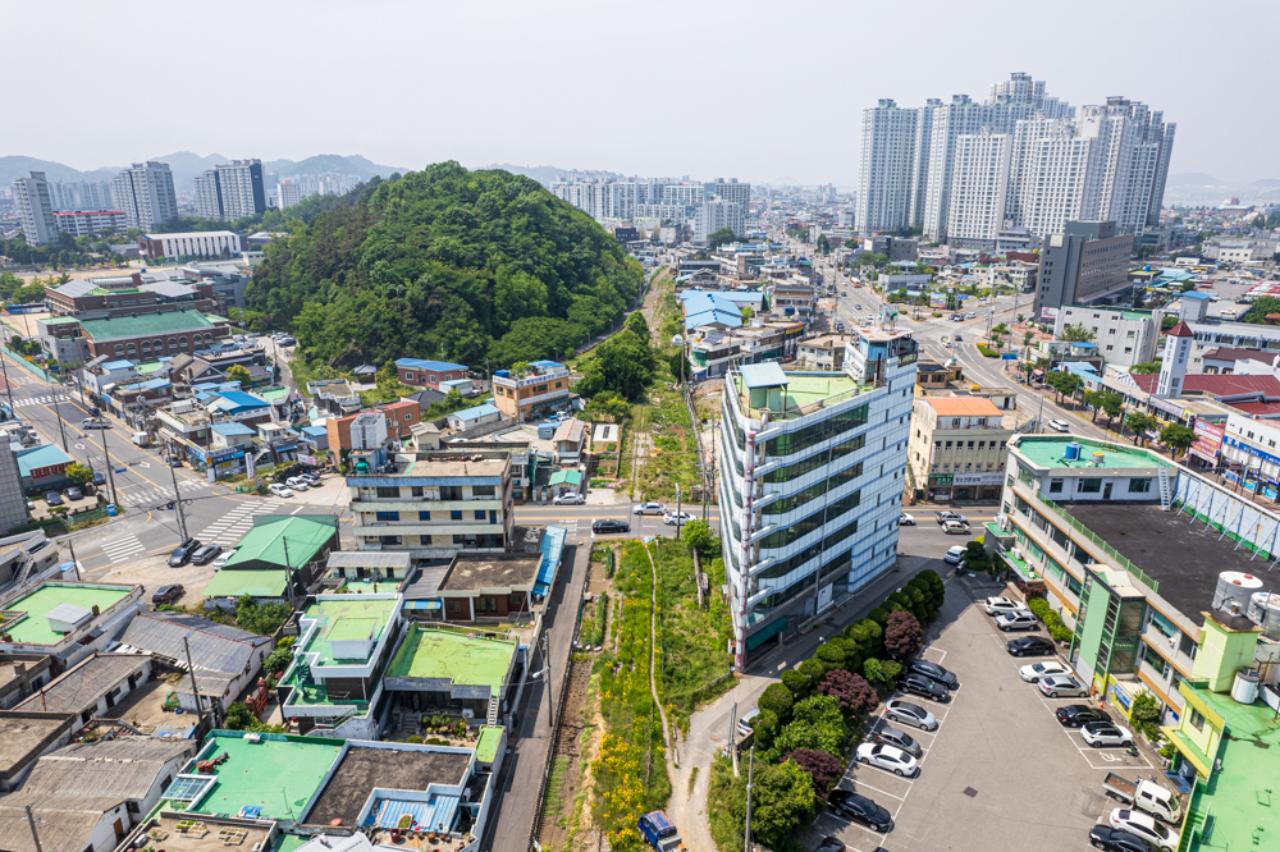 바람길숲 드론사진