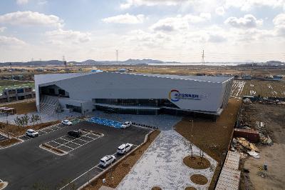 서군산복합체육센터 드론사진