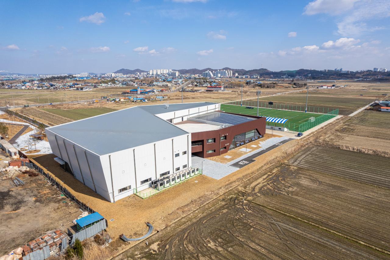서군산복합체육센터 드론사진