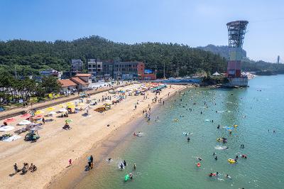 선유도(해수욕장) 드론사진